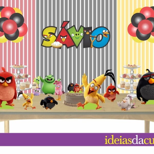 Kit Festa Decoração Completa Angry Birds